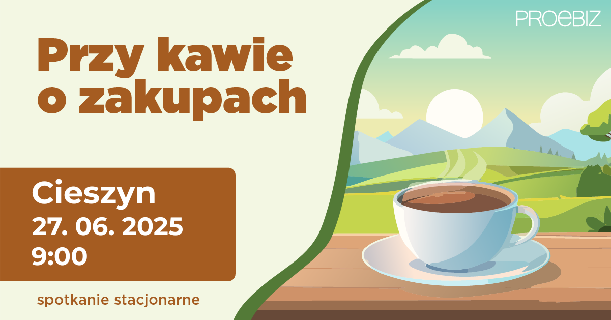 Przy kawie o zakupach