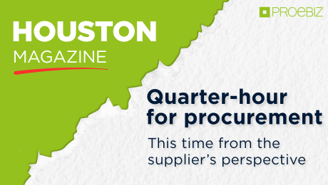 Quarter-hour for procurement: This time from the supplier’s perspective