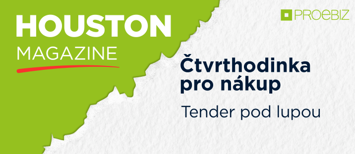 Čtvrthodinka pro nákup: Tender pod lupou