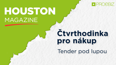 Čtvrthodinka pro nákup: Tender pod lupou