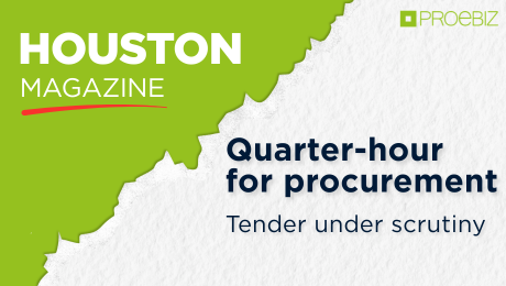 Quarter-hour for procurement: Tender under scrutiny
